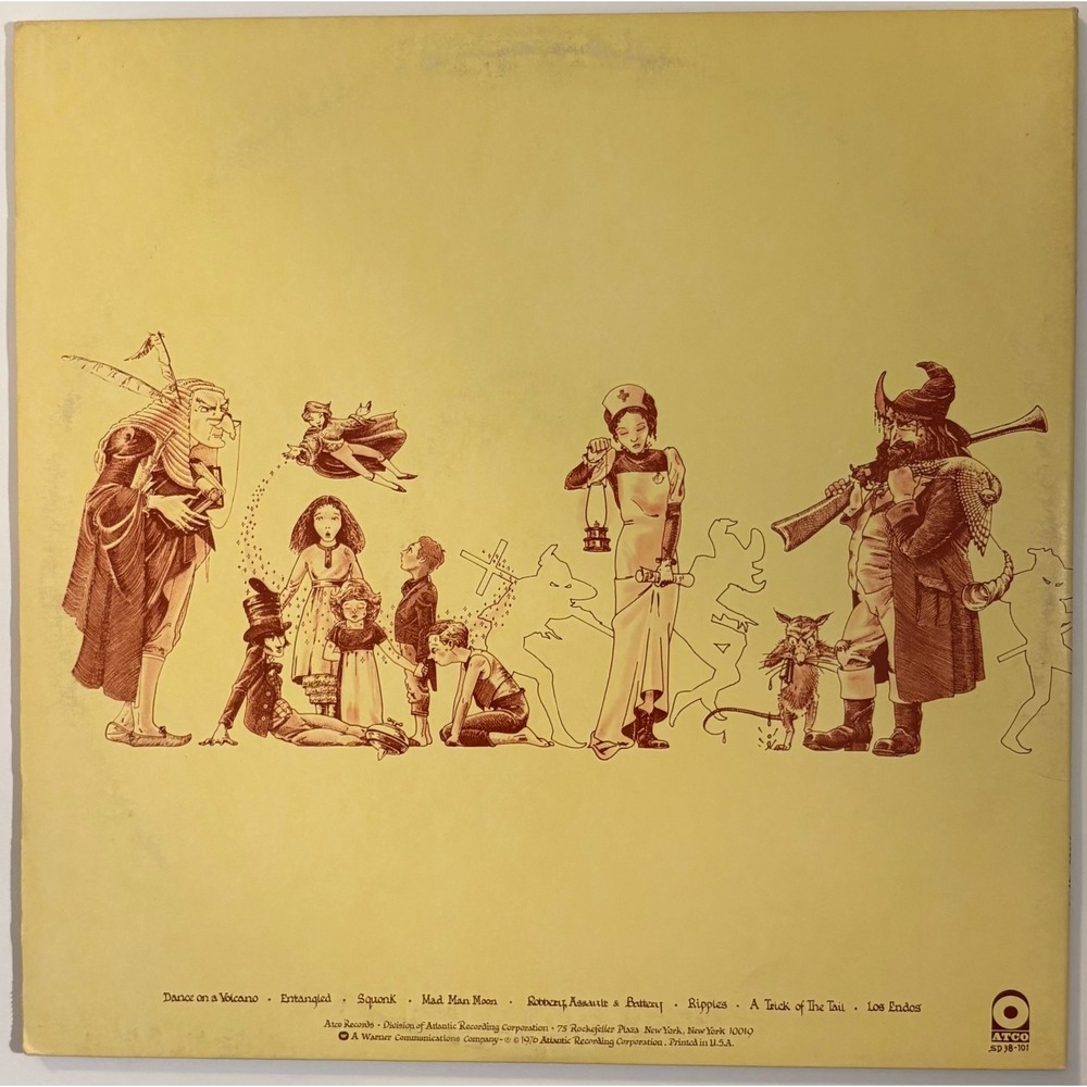 Genesis A Trick of the Tail Vinyl LP 1976 US ATCO SD 38-101 Gatefold Prog Rock